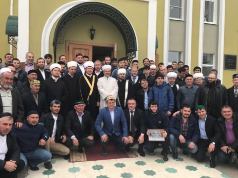 Муфтий шейх Равиль Гайнутдин и Министр по делам религии Турции д-р Мехмет Гермез открыли Мемориальную мечеть Костромы