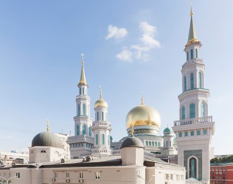 Выставка «1100-летие принятия ислама народами Волжской Булгарии» открылась на территории Московской Соборной мечети