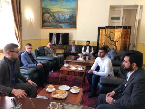 Муфтий Москвы Ильдар Аляутдинов встретился с послом Афганистана в России