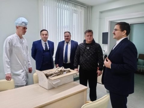 МРОМ «Милосердие» посетила госпиталь имени академика Н.Н. Бурденко